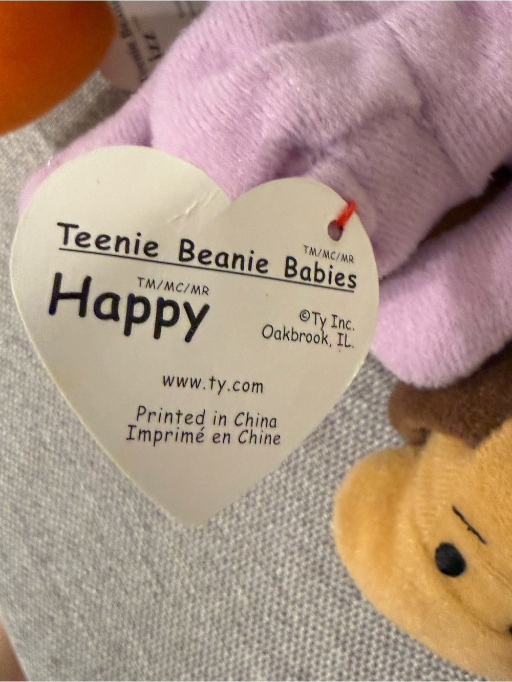 Ty Teenie Beanie Babies Plush Set of 6 - Picture 5 of 7